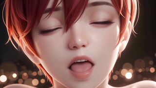 Busty StepSister Jerk You Off And Rides Your Cock Unitl You Cum Inside - AI