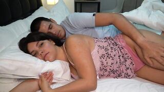 “Oh God, stepmother, why do you like to share a bed, stepson?"