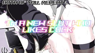 Learn to love Dick with your teacher 2B (Hentai CEI / JOI, Humiliation, Multiple paths...)