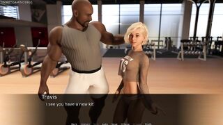 Cuckold husband watches wife go crazy with Two Huge Massive BBC Cock- 2 Men With Big Cocks Finger His Hotwife Anus and Pussy While Husband Watches - Hotwife 15 3D Wife BBC Cuckold Porn Games