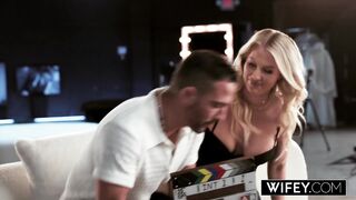 WIFEY Curvy Hotwife Andi Avalon Takes Massive BBC While Hubby Watches On