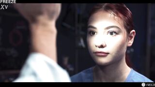 Mad Scientist Freeze Fucks Young Lab Partner - Sexy 18 Year Old Matty Mila Gets Remote Controlled And Squirts