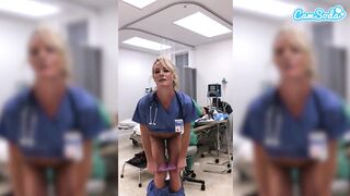 Hot Fit MILF Nurse Gets Fired For Showing Pussy