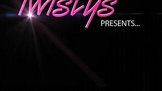 Sexy horny blonde fucks slutty big-tit teen with dildo 