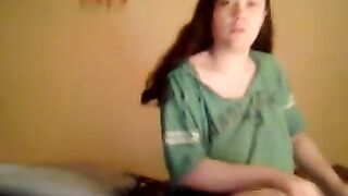 Fingering my clit to an intense orgasm