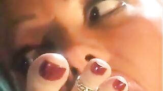 Tiffany Mynx and Houston foot fetish