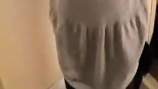 strap on fuck in changing room 