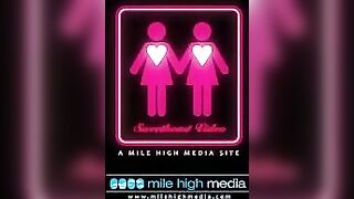 Sexy Red head lesbian MILF Fucks Friend 