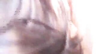 British lesbians with double ended dildo anal action