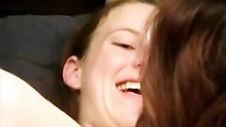 Two Amateur Lesbian Hairy Teens Play With Each Other Pussues