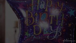 Birthday anal play with Maddy O'Reilly and Jayden Cole