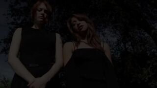 Fingerfucked redhead sappho scissoring babe