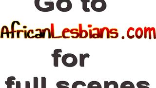 African amateur lesbians fisting action