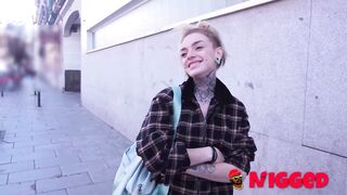 She's looking to fuck black men hard. Teen Lady Medusa is crazy about Nigged's interracial sex