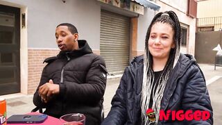 MATURE Chloe Funny eats her FIRST BLACK COCK. We fulfill fantasies!