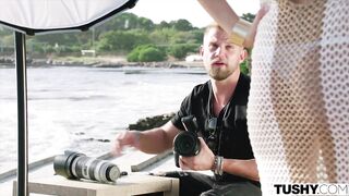 TUSHY Stunning Fit Redhead Holly Molly Has Her Tight Little Ass Drilled All Day