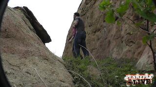Amazing Hiking POV Threesome with Penny Pax and Sarah Shevon