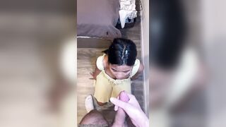 The biggest cumshot on a 18yo cute Thai (Cumpilation #4)