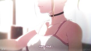 [IOXAT] Short slut seduces a man on the train