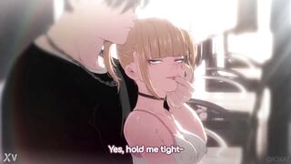 [IOXAT] Short slut seduces a man on the train