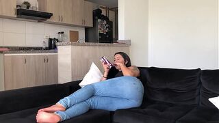 Masturbating with my stepsister - Spanish porn