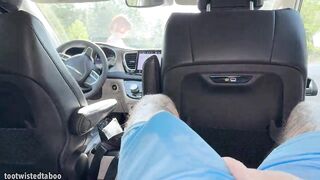 Step Son Accidentally Cums His Pants On The Way To Soccer
