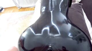 This Catsuit Turns Me Into a Cum Dump Fuckdoll