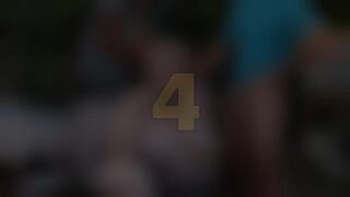 MATURE4K. Weird Diana loves a lot of cum from 2 strangers
