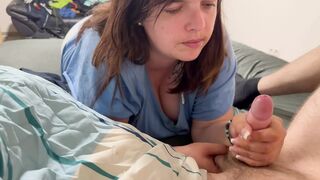 Chubby Tessa Amazing Blowjob POV Homemade Amateur
