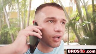 Fit Athletic MILF Catches Stepson Jerking Off and Rides Him Hard