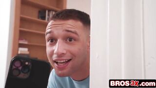 Fit Athletic MILF Catches Stepson Jerking Off and Rides Him Hard