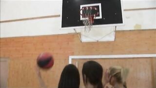 Naughty sport girls Caprice, Cherry, Henessy & Kari