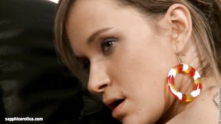 Sensual lesbian scene with Iwia and Angel Piaff by Sapphic
