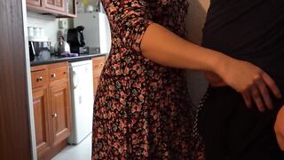 Big Booty Wife Gets Creampied By Lover as Cuckold Husband Watches and Jerks Off