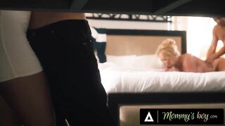 MOMMY'S BOY - MILF Penny Barber CAUGHT BFF Fucking Her Stepson & JOINS IN! BUSTY STEPMOM GROUP SEX!