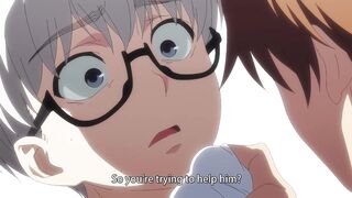 Hentai girl with glasses enjoys sex (UNCENSORED)
