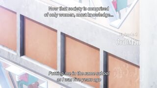 Hentai girl with glasses enjoys sex (UNCENSORED)