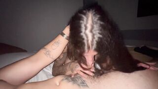 BLACKROOM LILACK TAUZY URUGUAYA CUM IN MOUTH