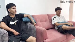 I prove my cuckold friend's wife's fidelity with the best fuck of his life and he catches us doing it.