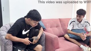 I prove my cuckold friend's wife's fidelity with the best fuck of his life and he catches us doing it.