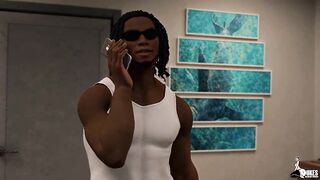 Thick wife Mrs Keagan gangbanged for Christmas