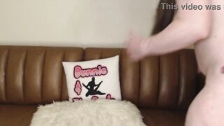 Slut Mom sucks my cock and bends over couch to get fucked - TheLebowskis