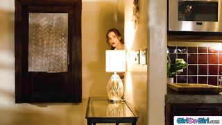 Im luring my roomie in with my fap session in the livingroom