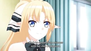 Enjo Kouhai Episode - The Perverted Elf with Big Breasts