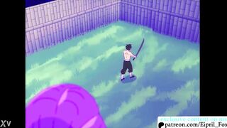 Mitsuri x Iguwo from the Demon Slayer Uncensored Hentai Porn