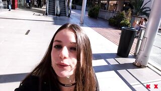 Met Up with My Ex… Ended Up Cumwalking Through the Mall - KLX