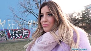 Public Agent Big boobs babe gets indecent proposal
