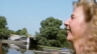 Pretty German babe shares dick with hot blonde MILF