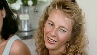 Pretty German babe shares dick with hot blonde MILF