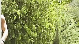 Big boobed muscled French MILF enjoys dick in ass